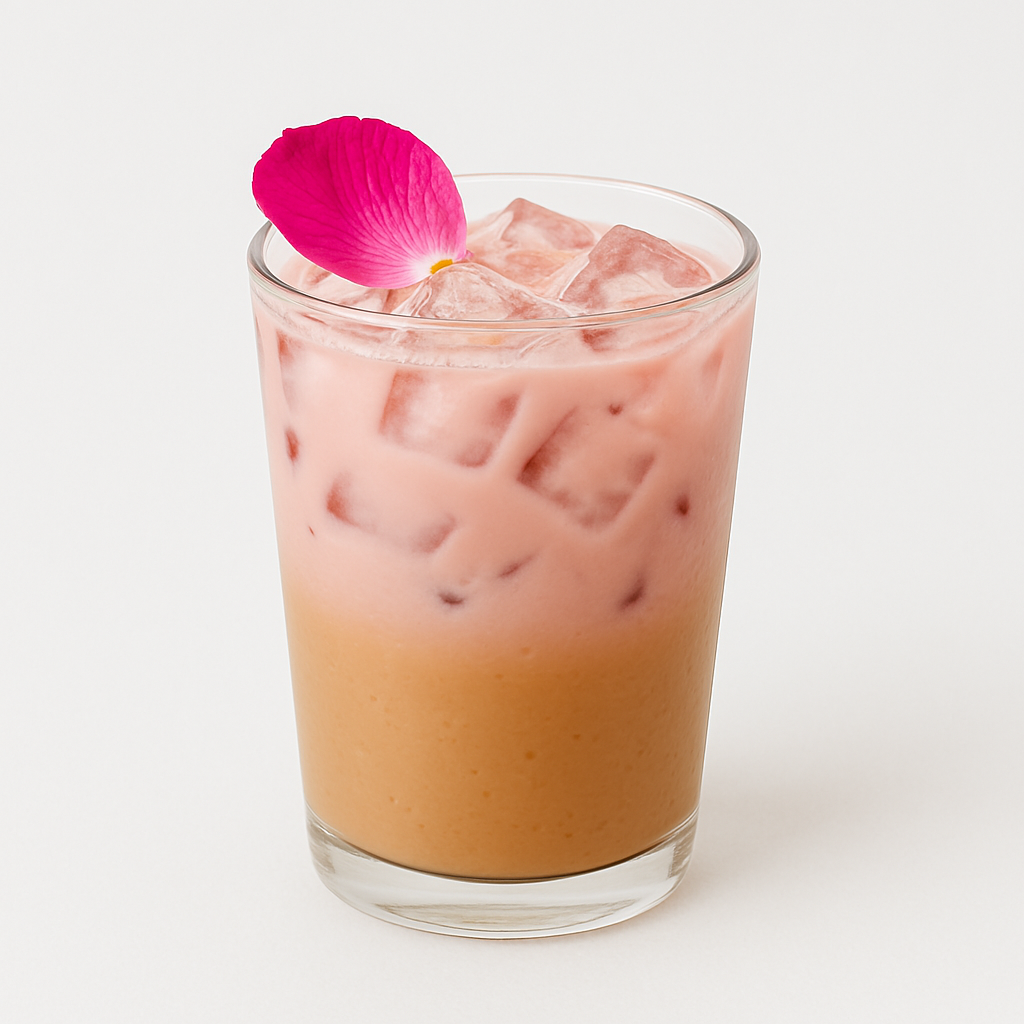 Iced Rose Latte
